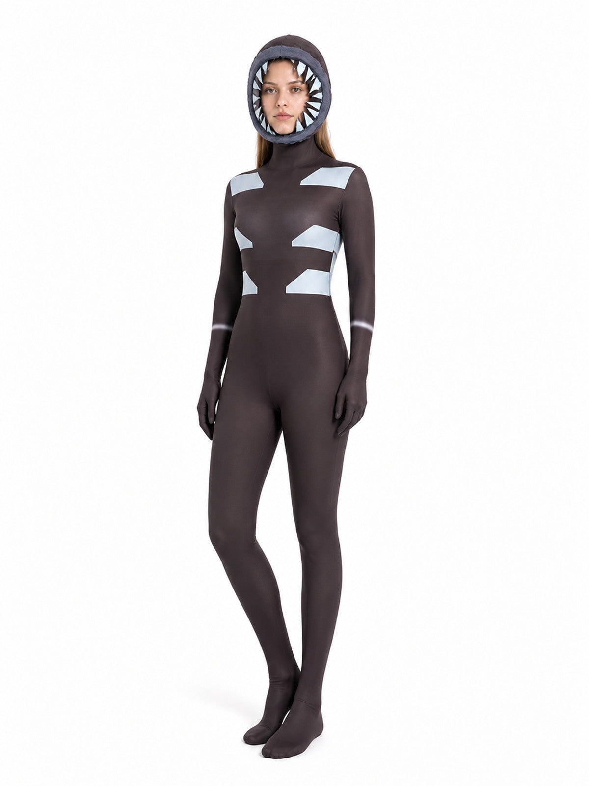 Doors jumpsuit costume with mask for cosplay