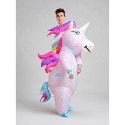 Inflatable Unicorn Costume with Wings for Parties lifestyle