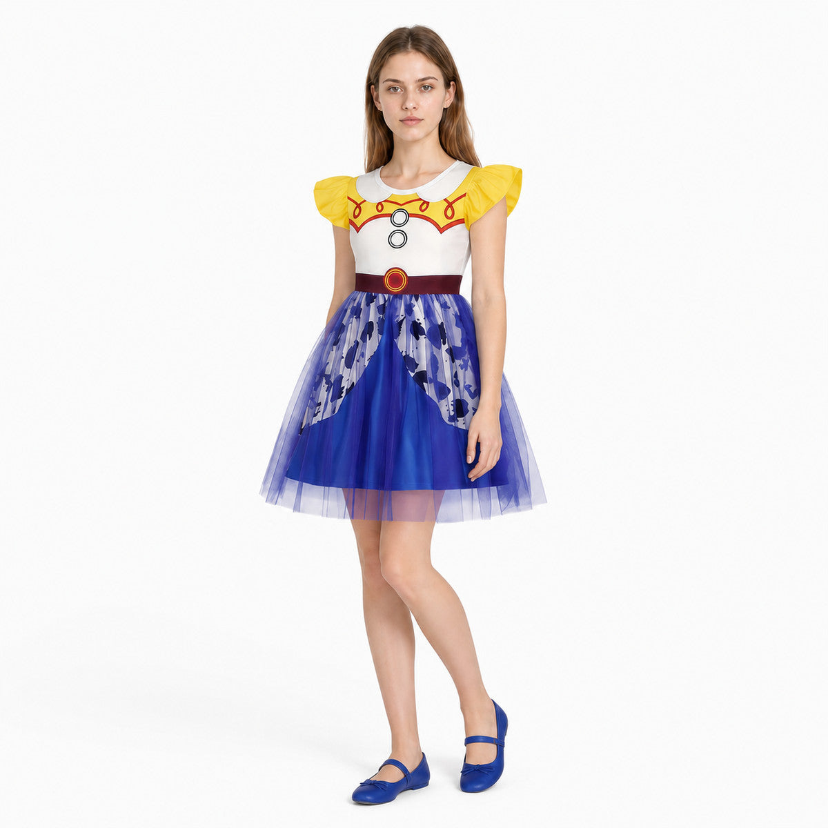 Costume Dress with a Full Skirt and Belt Costume Dresses detail