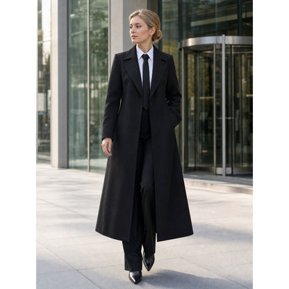 Anime Cosplay Costume: Coat, Shirt, Pants, and Tie lifestyle view