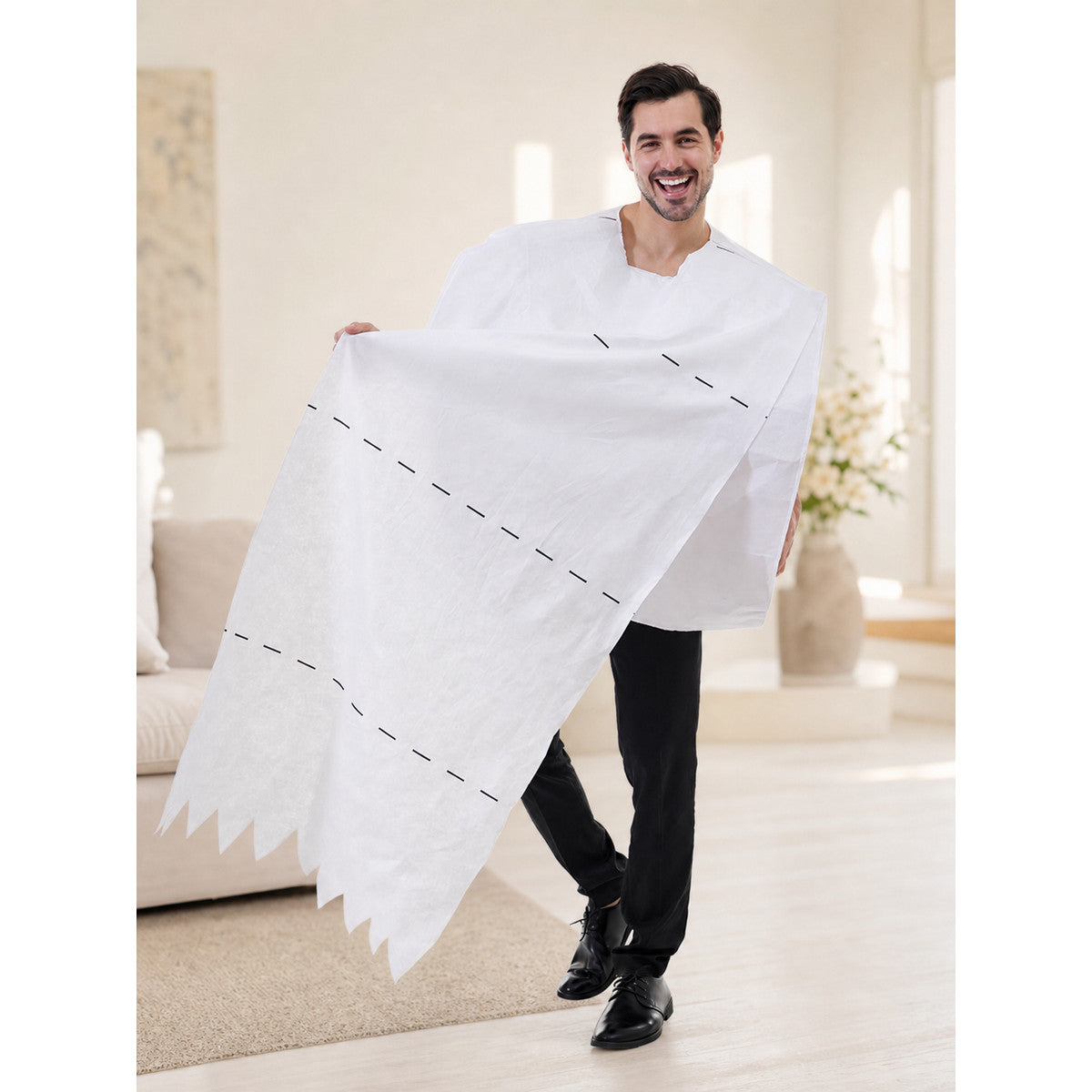 Toilet Paper Costume for Halloween and Stage Shows lifestyle view