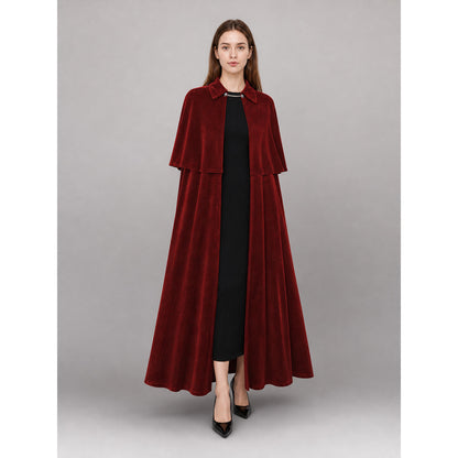 Long Burgundy Vampire Costume Cape occasion guide