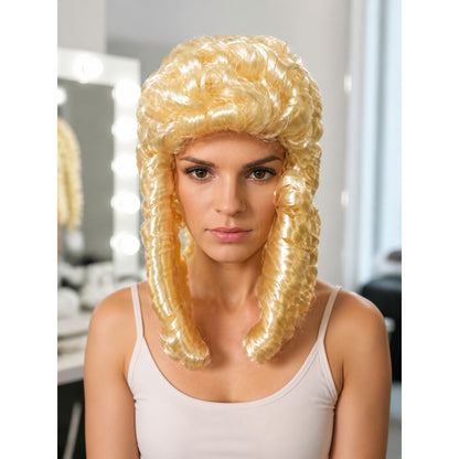 Costume Wig with Curls and Volume for Photoshoots lifestyle