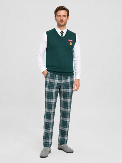 Zombie School Uniform: Vest, Shirt, Pants, Tie Costumes detail