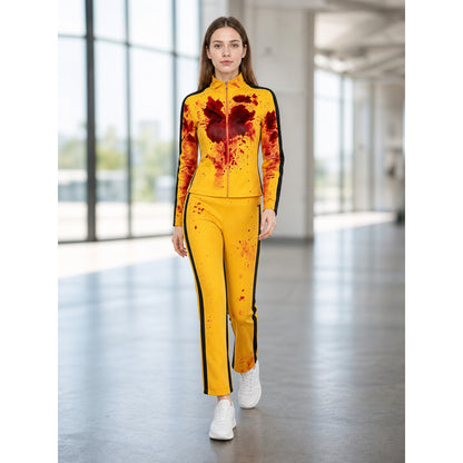 Yellow Kill Bill Cosplay Costume Set