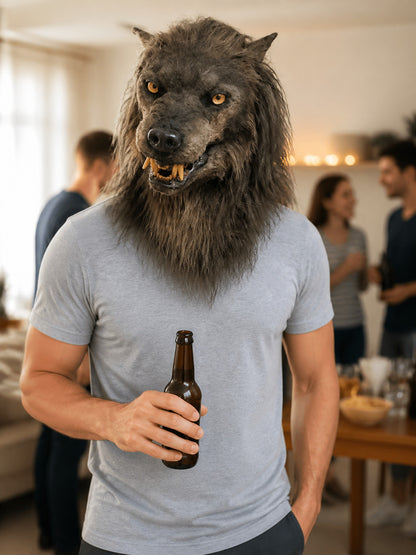 Halloween Wolf Carnival Headpiece