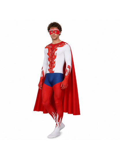 Megamind Carnival Costume with Cape and Mask