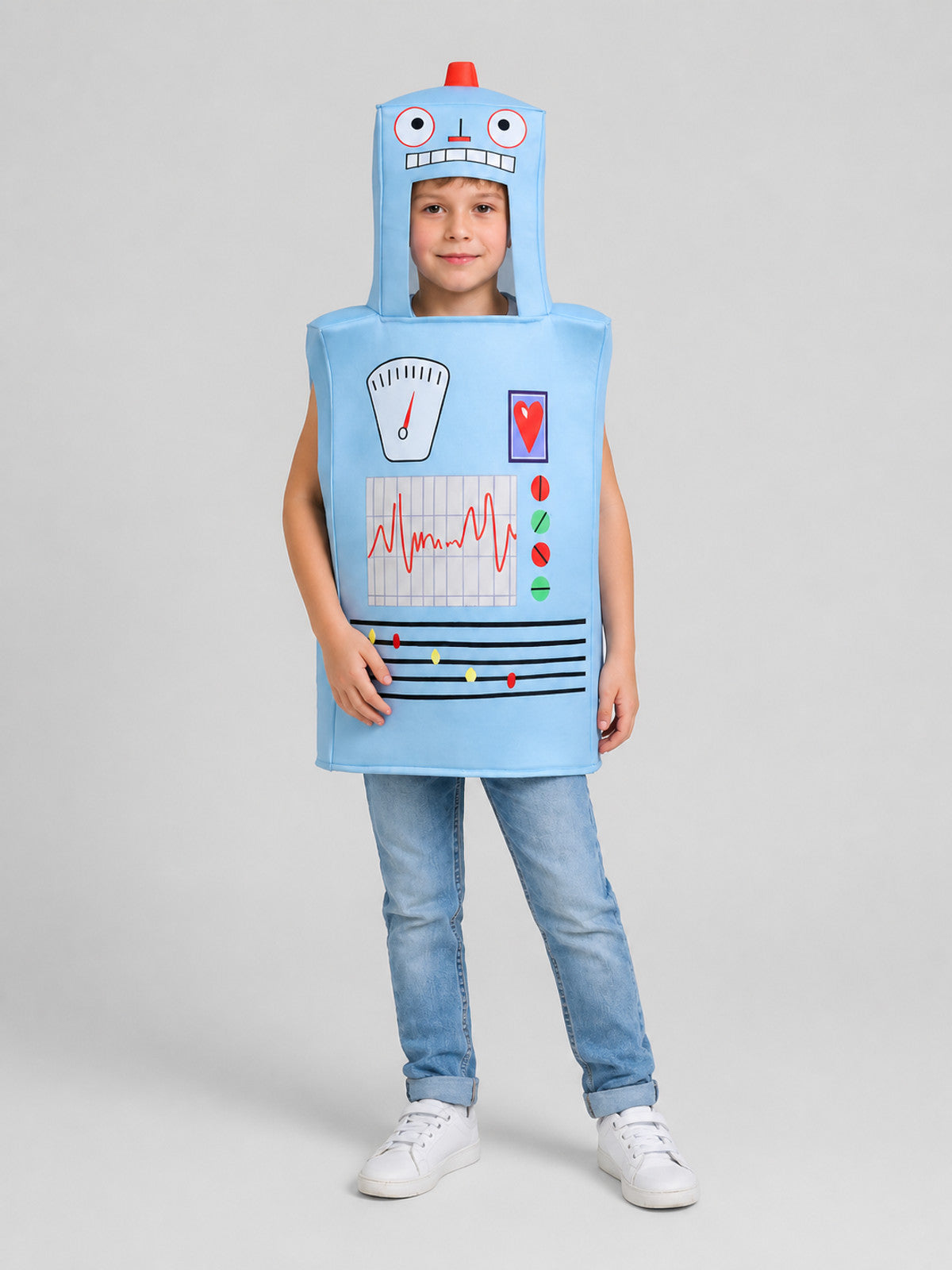 Robot Costume, One-Piece Jumpsuit
