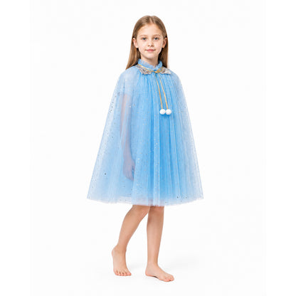 Children's Halloween Cape with Sequins and Stars Costume Capes detail