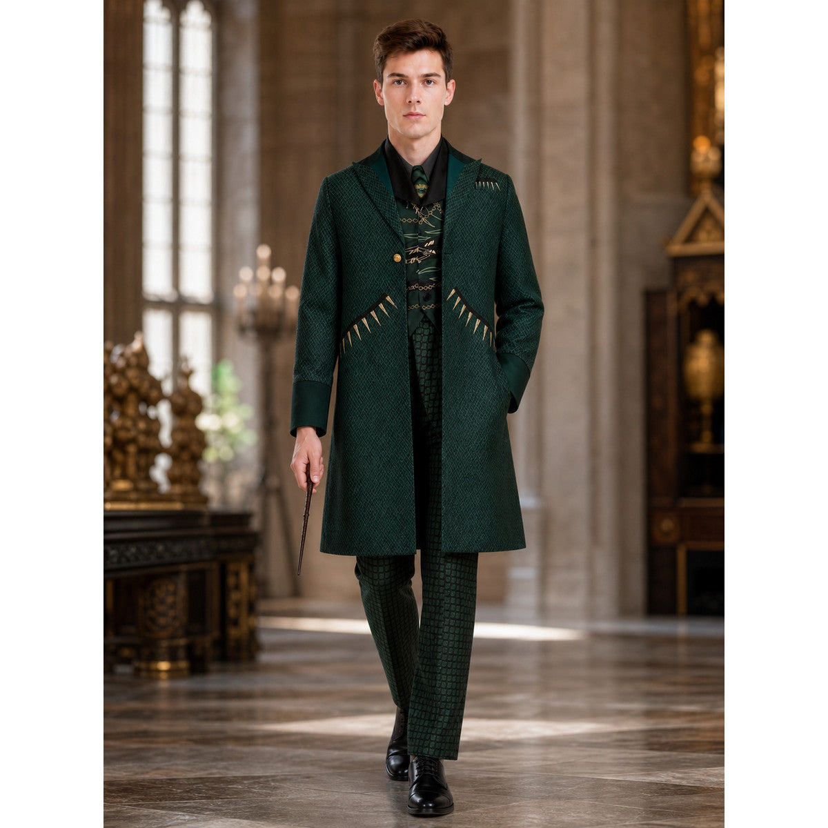 The Wizard of Oz Cosplay Costume, Green Set