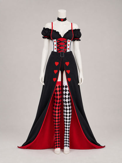 Retro Costume with Corset Dress and Accessories Costume Dresses detail