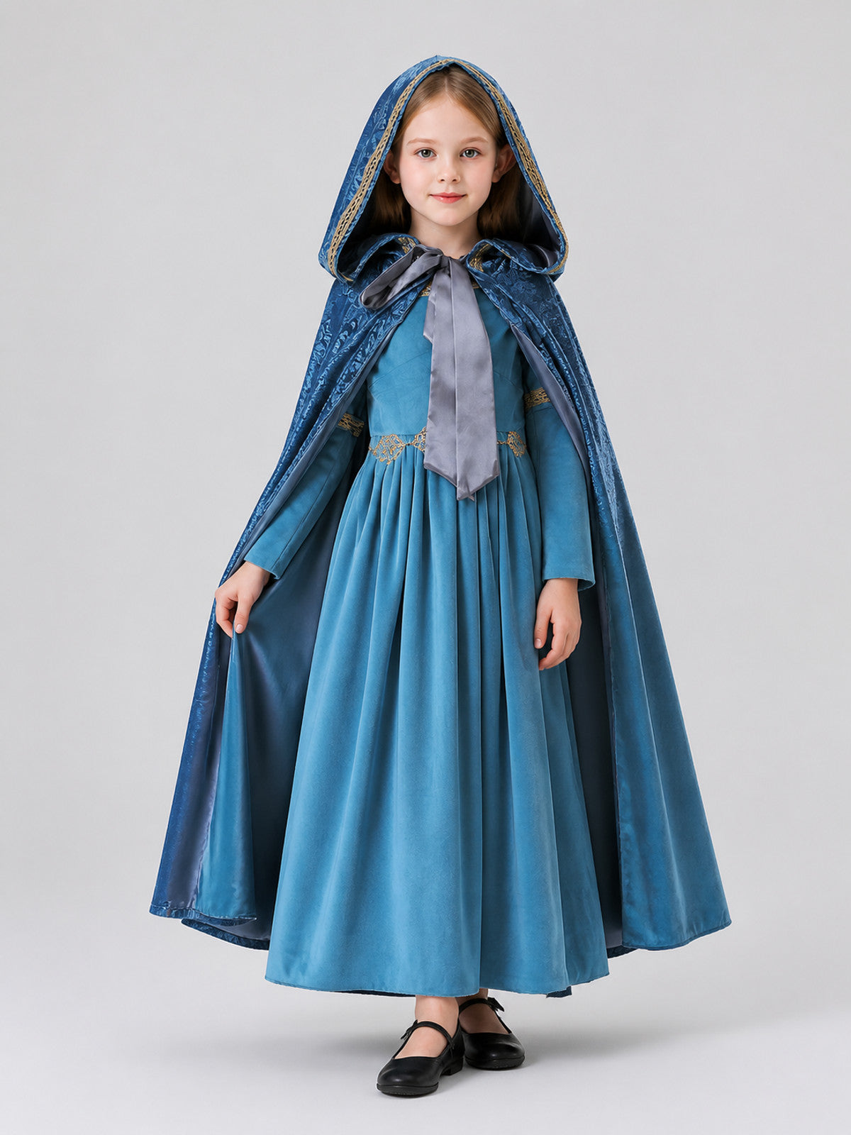Costume Set: Dress and Hooded Cape Costume Dresses detail