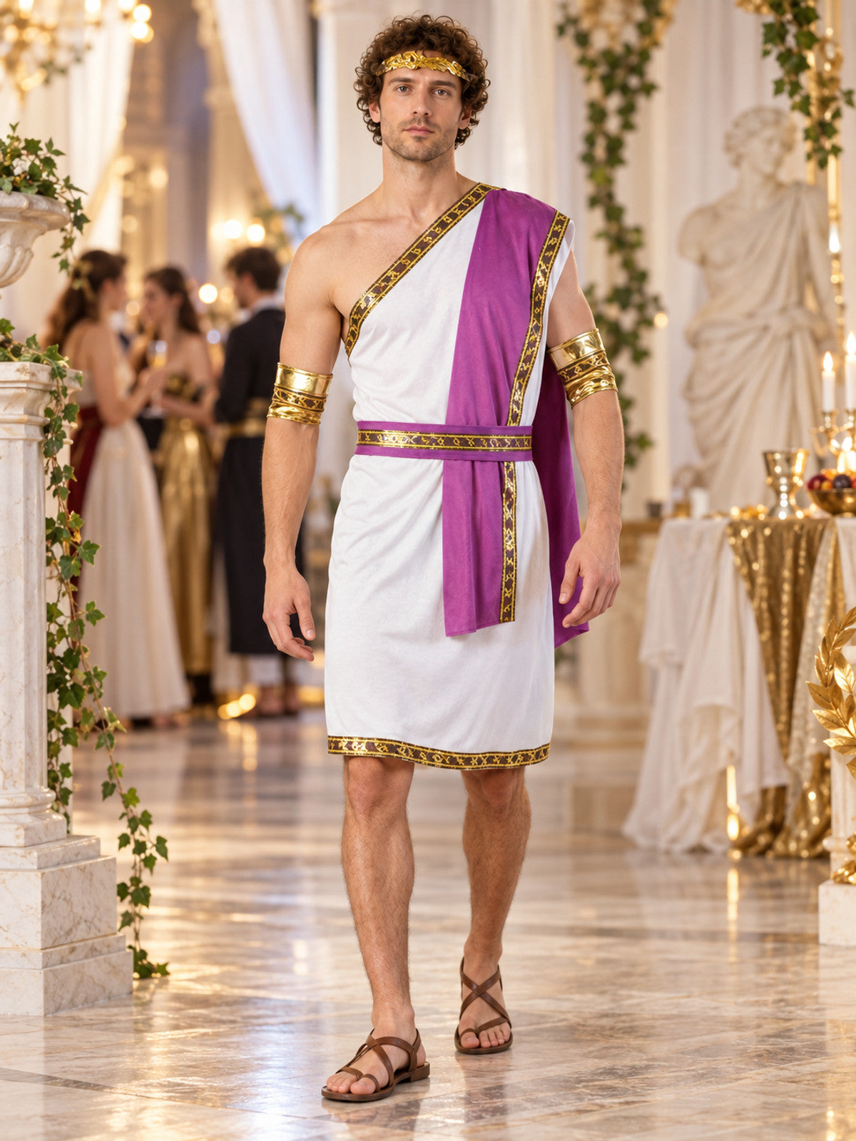 Ancient-Style Draped Costume
