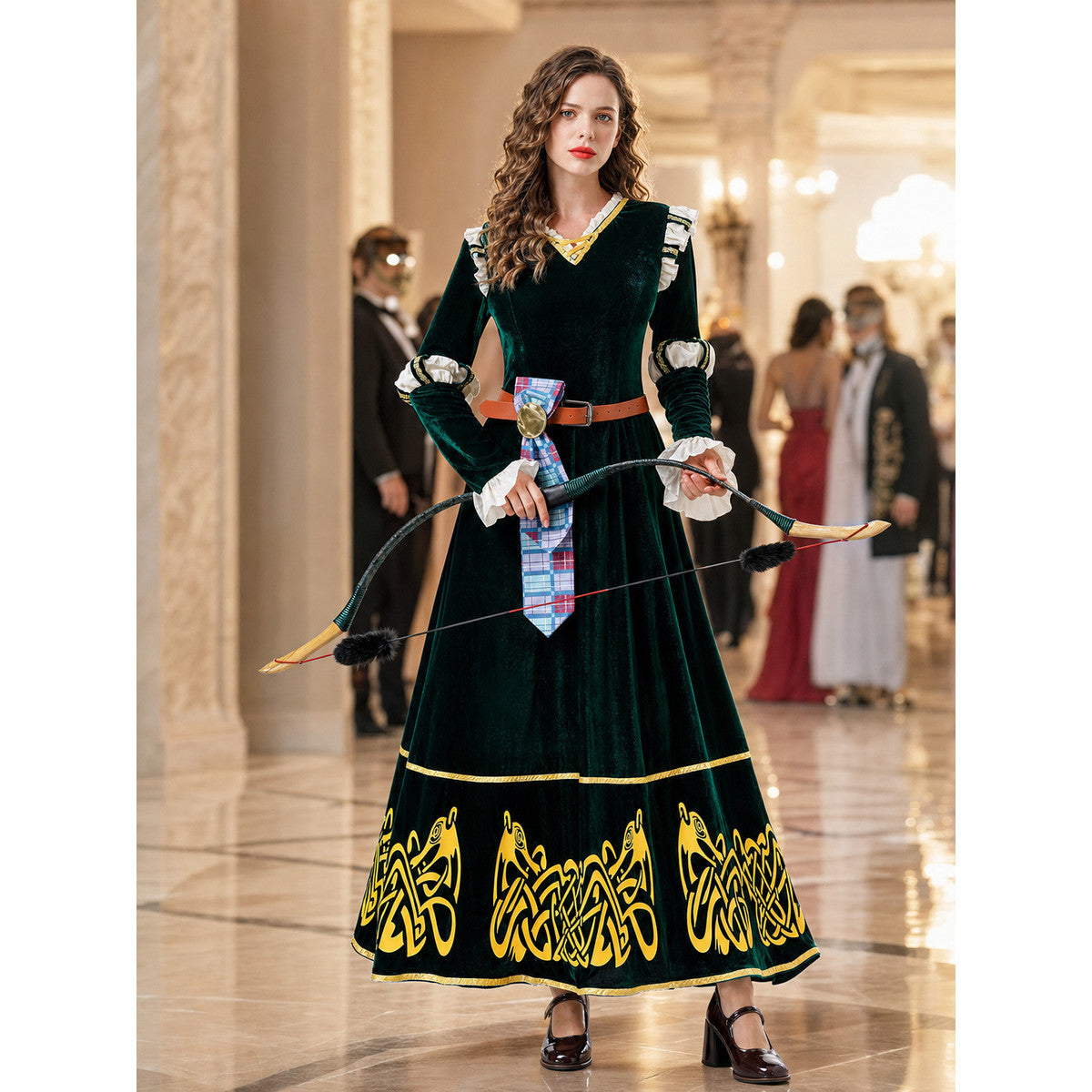 Medieval-Style Melinda Cosplay Dress