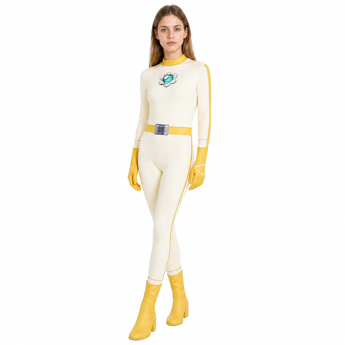 Super Mario Cosplay Jumpsuit with Emblem lifestyle