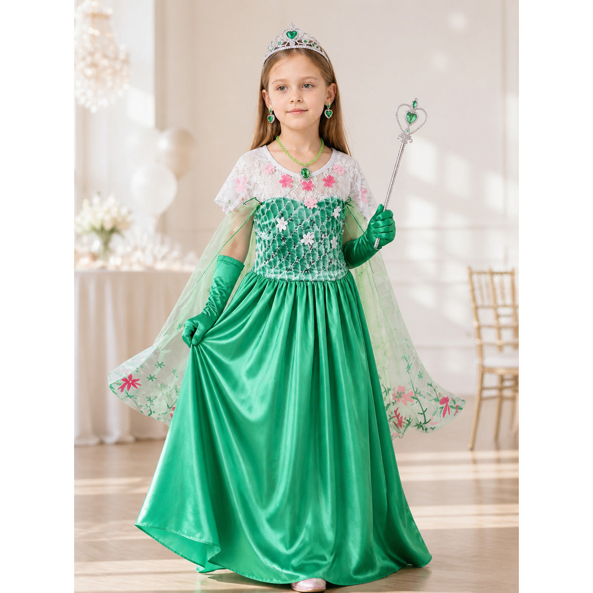 Princess Costume for Halloween and Cosplay lifestyle view
