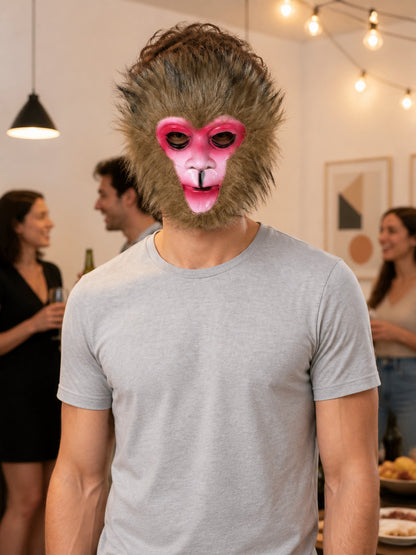 Halloween and Cosplay Monkey Carnival Mask lifestyle view