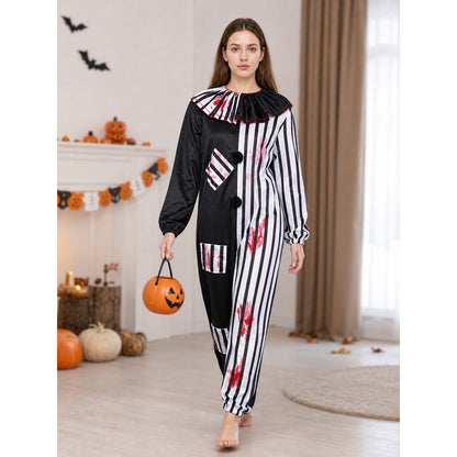 Evil Clown Costume for Halloween and Stage lifestyle view