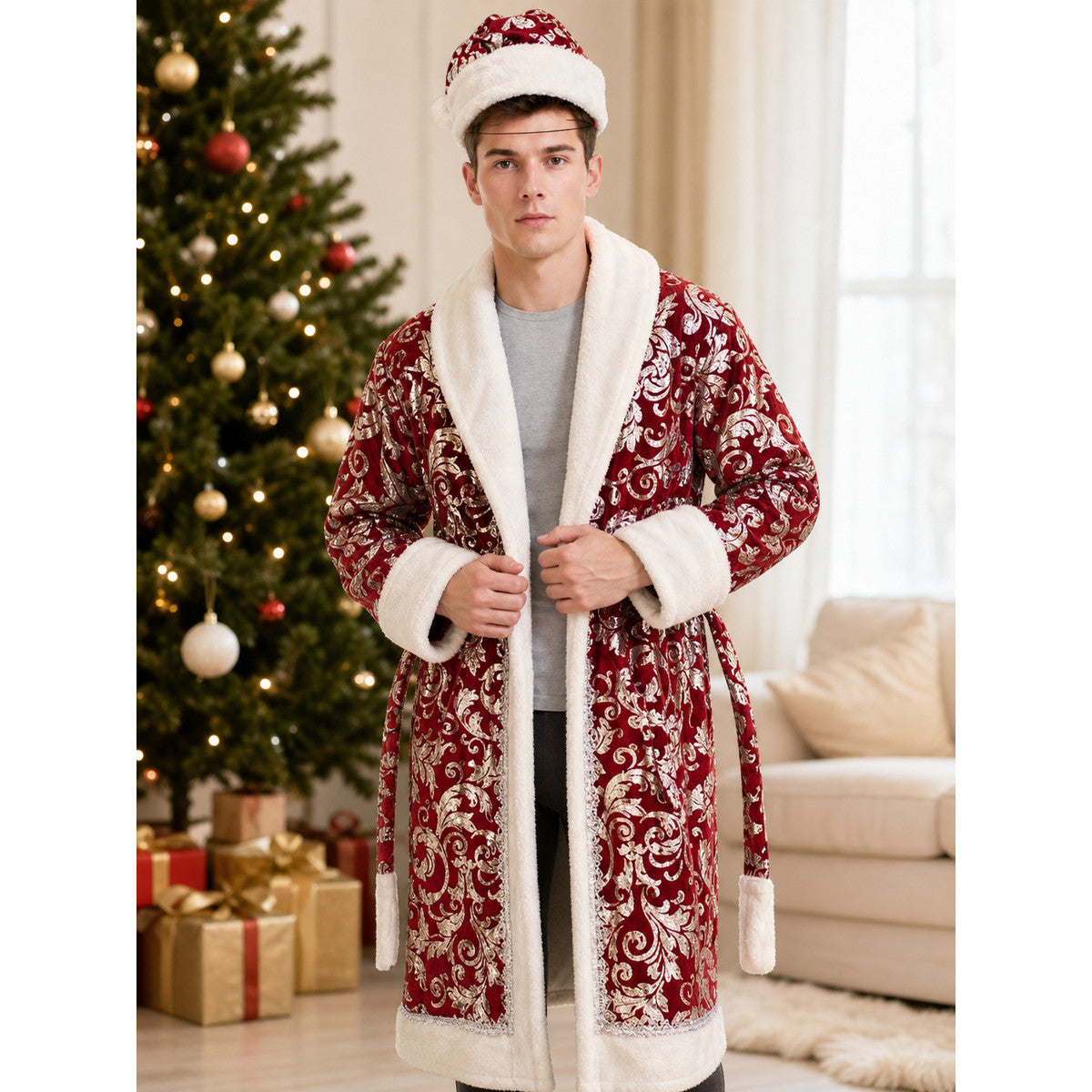 Santa Claus Costume with Hat