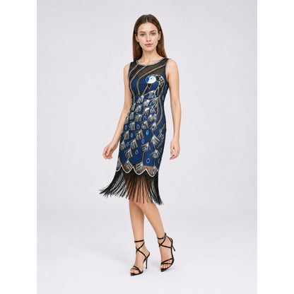 1920s-Style Fringe Cocktail Dress