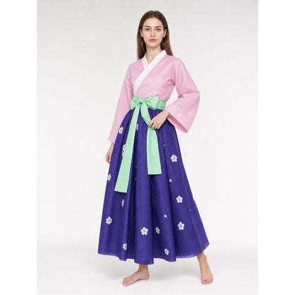 Wano Cosplay Costume with Fabric Accessory Set