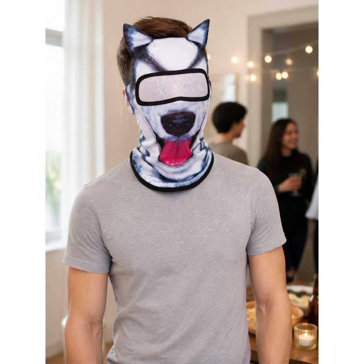 Halloween Carnival Animal Mask Headwear lifestyle view