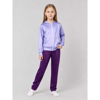 Inside Out 2 Cosplay Costume with Hood on-model front view