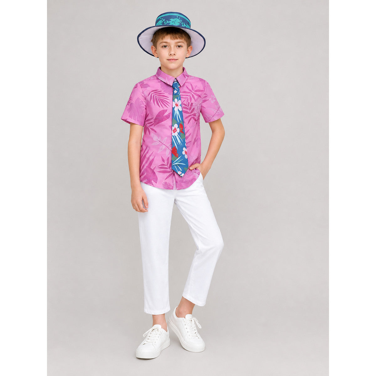Nika Children's Performance Costume, 4 Pieces Costumes detail