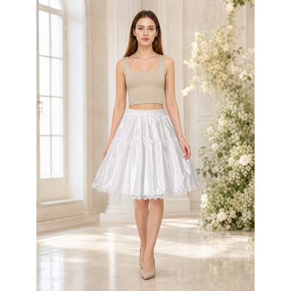 White Beauty and the Beast Cosplay Skirt