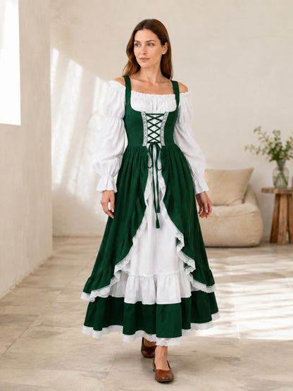 Medieval Victorian Princess Corset Dress lifestyle view