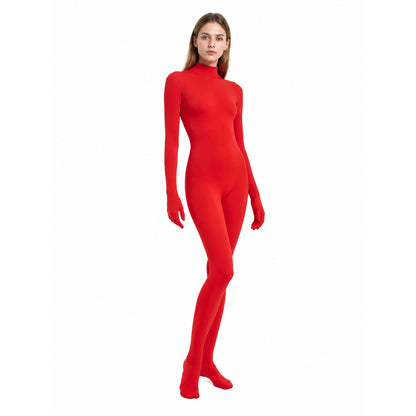 Fitted jumpsuit with covered hands and feet product detail