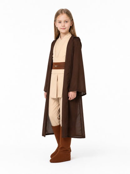 Jedi Cosplay Costume, Set with Cape