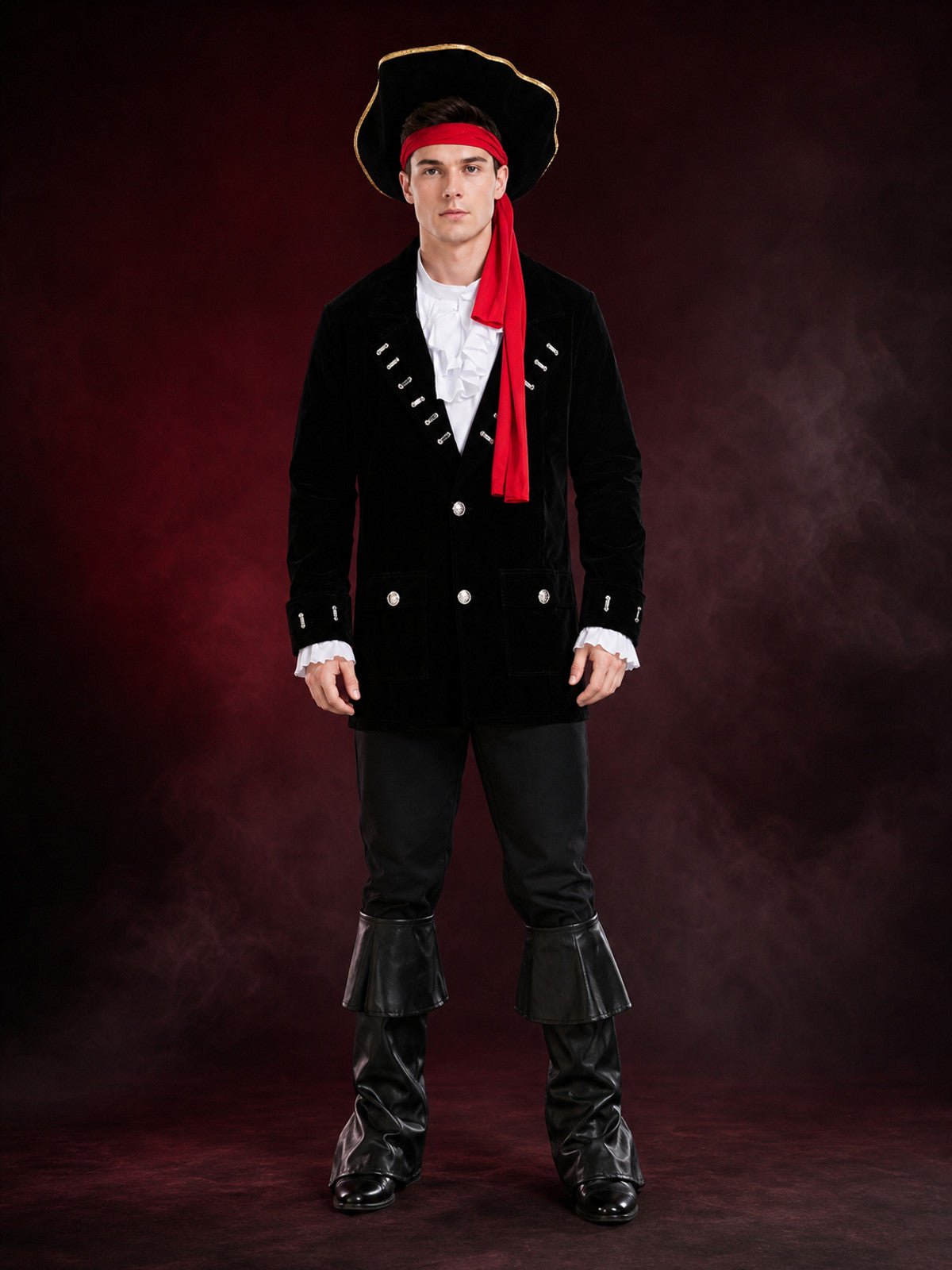 Captain Jack Pirate Costume for Halloween main product view