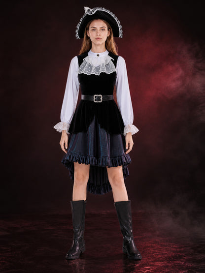 Victorian Pirate Carnival Costume for Cosplay