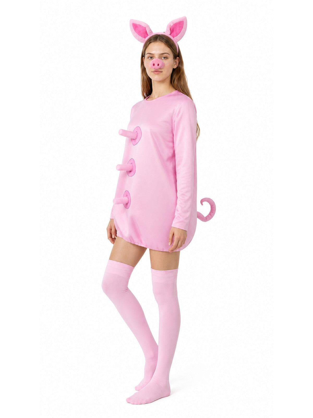 Pig Kigurumi with Ears, Snout, and Socks product detail