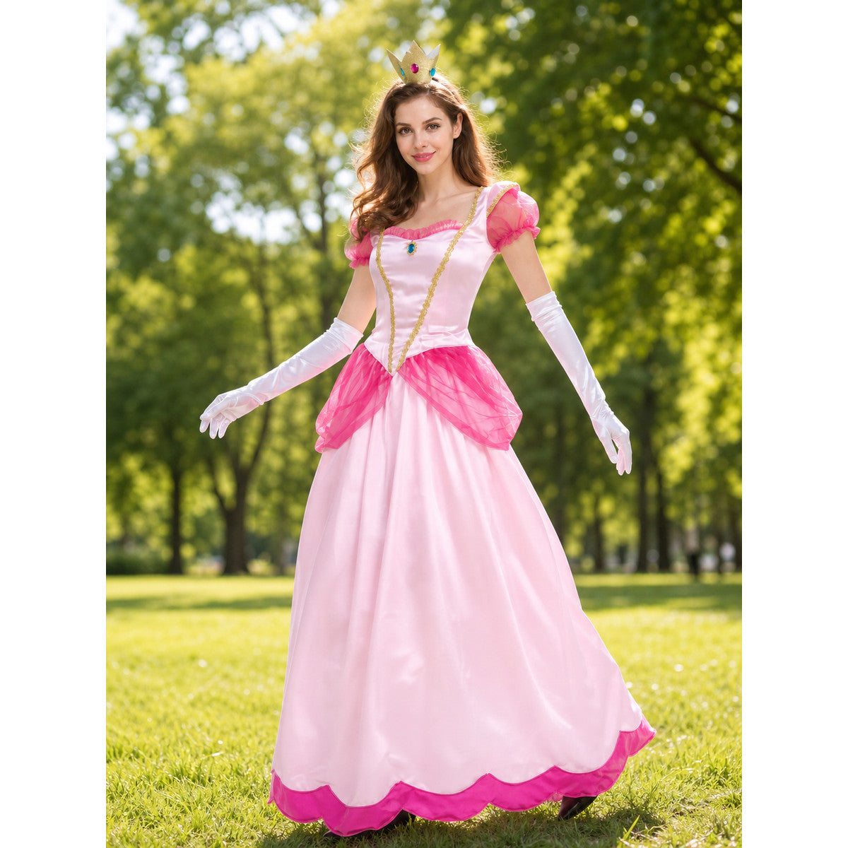 Snow White Princess Dress for Carnival and Halloween lifestyle view