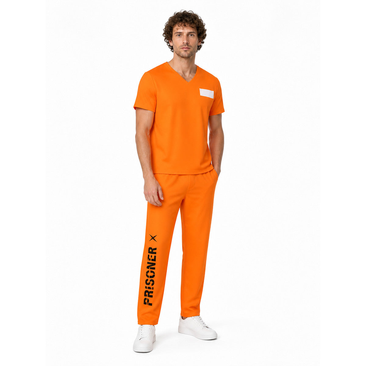 Orange Cosplay Costume, T-Shirt and Pants Costumes detail