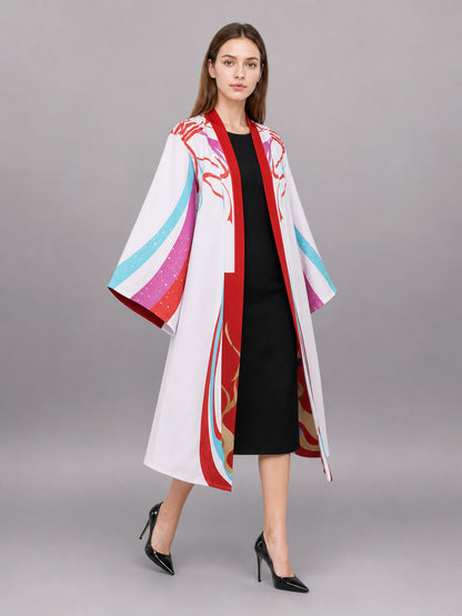 Colorful Carnival Cloak with Cosplay Print occasion guide