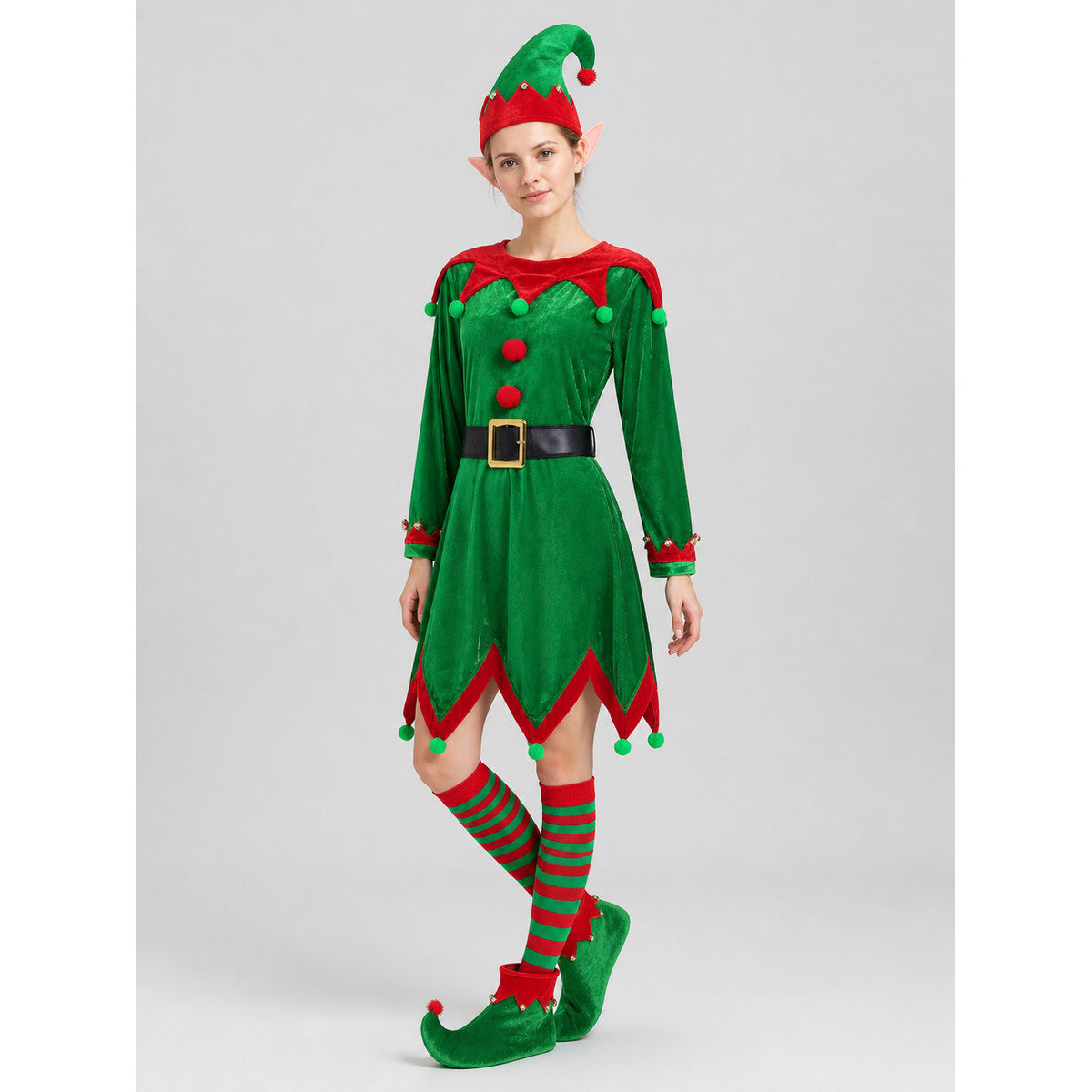 Christmas Character Costume with Dress and Accessories Costume Dresses detail