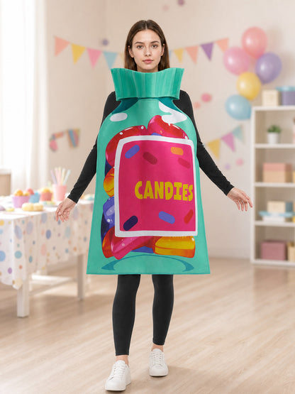 Candy Package Costume for Halloween and Parties lifestyle view