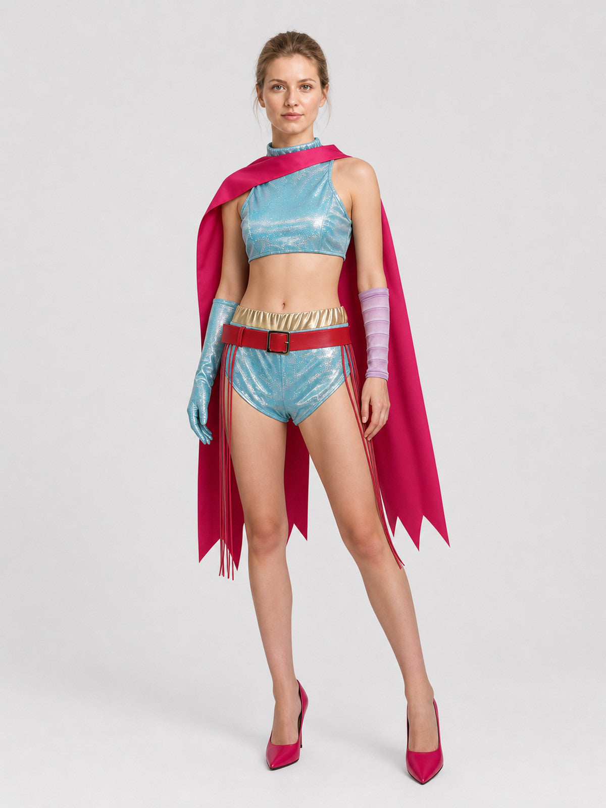 Gazelle Cosplay Costume from Zootopia 2, 6 Pieces