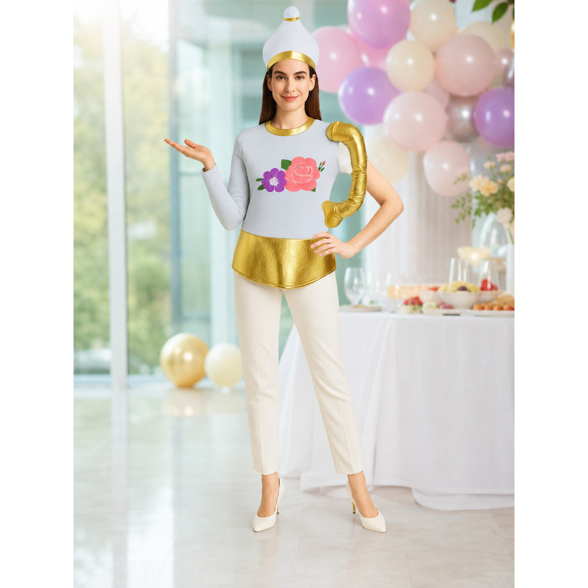 Theatrical Costume with Hat for Stage and Party lifestyle view