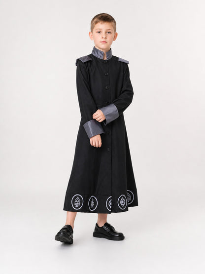 Carnival Costume with Robe and Pointed Hat