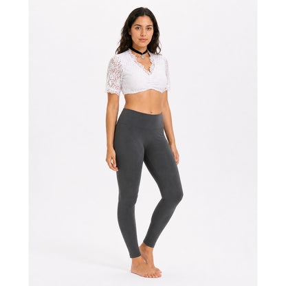 White Lace V-Neck Top product detail