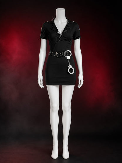 Women’s Police Officer Costume R52-02 Halloween Costume main product view