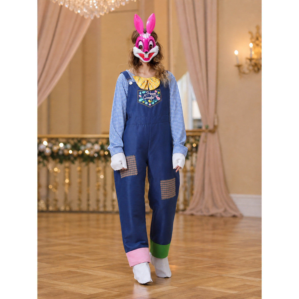 Easter Bunny Jumpsuit Costume for a Masquerade