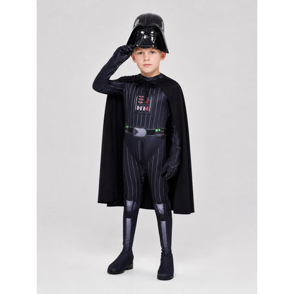 Darth Vader Costume, Jumpsuit with Cape Costume Capes detail