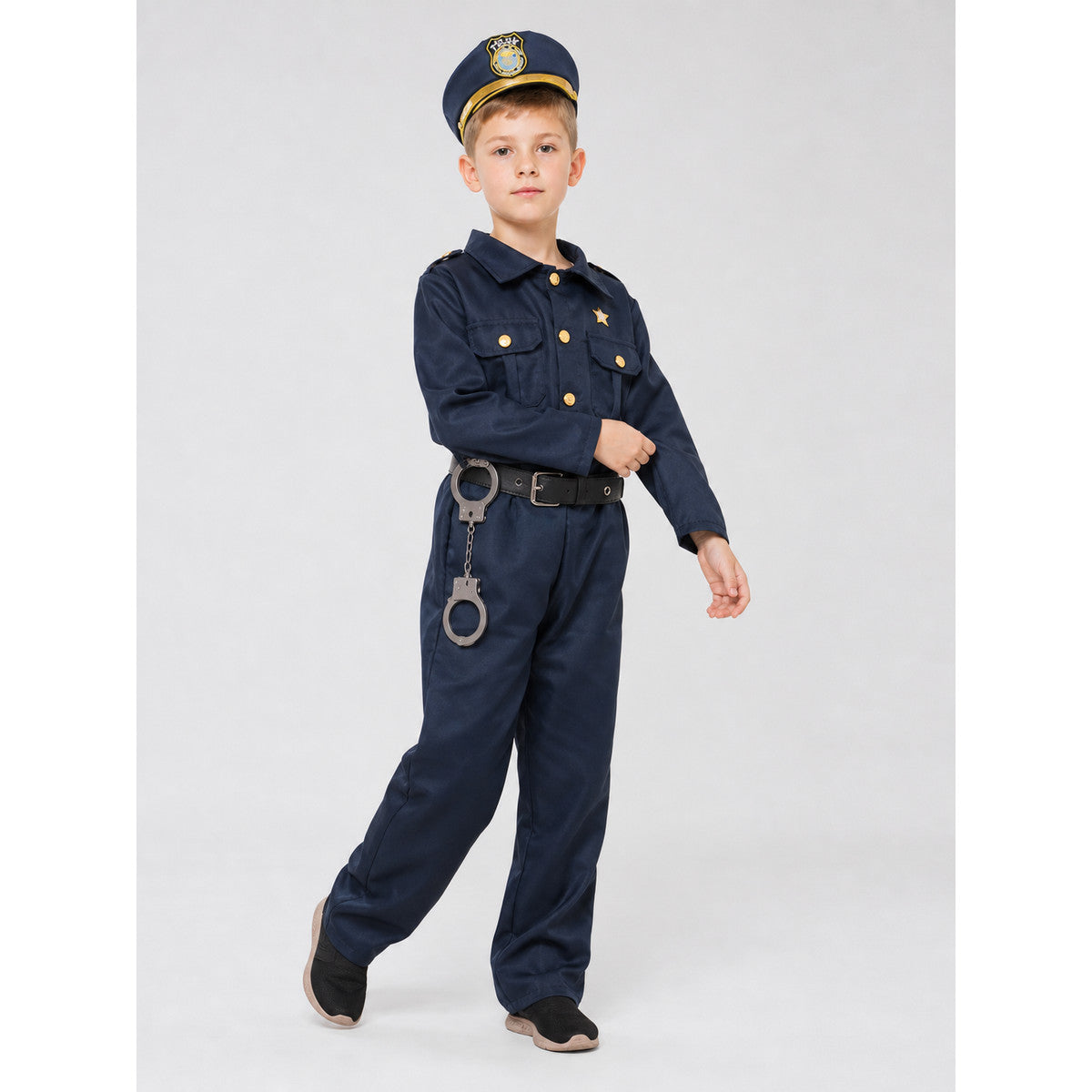 Kids' Police Costume for Cosplay and Parties lifestyle