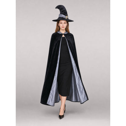 Witch Costume: Dress, Belt, and Pointed Hat occasion guide