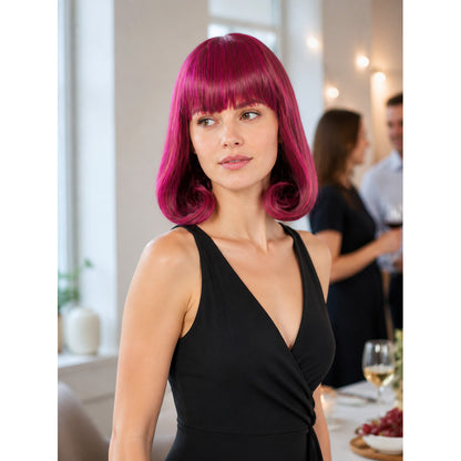Gradient Bob Wig for Halloween and Cosplay lifestyle